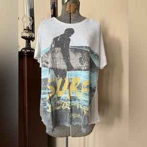Magnolia Pearl "Beach Board Love" Survival NWT Tee T-shirt